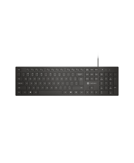 Natec | Herring | Keyboard | Wired | US | Black | USB-A