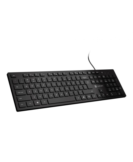 Natec | Herring | Keyboard | Wired | US | Black | USB-A
