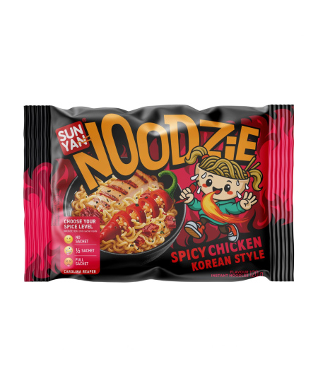 Greitai paruošiami makaronai  SUN YAN Noodzie vištienos skonio, 120g