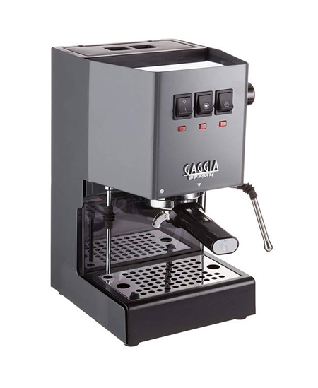 Gaggia | Coffee Maker | RI9481/16 Classic E24 | Pump pressure 15 bar | Built-in milk frother | Semi-automatic | Industrial Grey