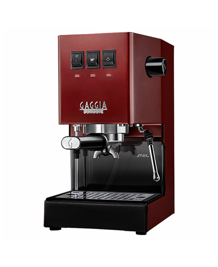 Gaggia | Coffee Maker | RI9481/12 Classic E24 | Pump pressure 15 bar | Built-in milk frother | Semi-automatic | Cherry Red