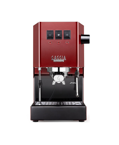Gaggia | Coffee Maker | RI9481/12 Classic E24 | Pump pressure 15 bar | Built-in milk frother | Semi-automatic | Cherry Red