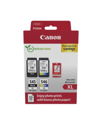 Canon PG-545XL/CL-546XL (8286B011) Photo value pack Rašalinių kasečių komplektas, BK/CMY