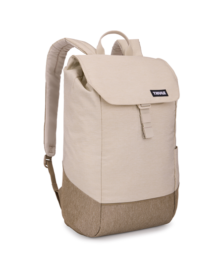 Thule | Lithos | Backpack 16L | Fits up to size 16 " | Laptop backpack | Pelican Gray/Faded Khaki