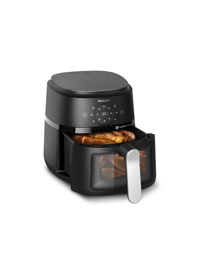 Philips Airfryer | NA221/00 2000 series | Power 1500 W | Capacity 4.2 L | Rapid Air technology | Black/Silver