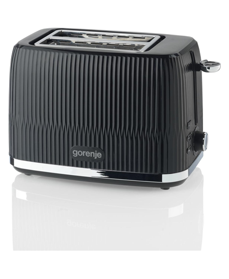 Gorenje Toaster | T850DPB | Number of slots 2 | Housing material Plastic | Black