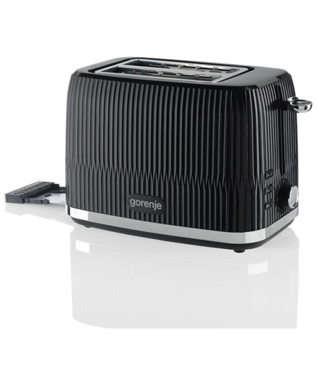 Gorenje Toaster | T850DPB | Number of slots 2 | Housing material Plastic | Black