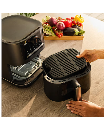 Braun Air Fryer 3in | MultiFry 5 HF5073 | Power 2000 W | Capacity 6 L | Black