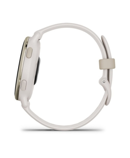 Garmin Vivoactive 5 Išmanusis laikrodis 30.4 mm Cream Gold Aluminum, Ivory Case and Silicone Band