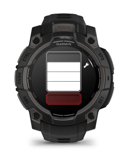 Garmin Instinct 3 Išmanusis laikrodis 45 mm AMOLED Black with Black Band