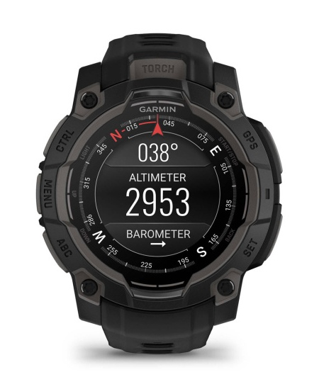 Garmin Instinct 3 Išmanusis laikrodis 45 mm AMOLED Black with Black Band