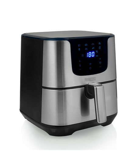 Princess | Digital Aerofryer Deluxe XXL | 182060 | Power 1700 W | Capacity 5.5 L | Black/Stainless Steel