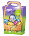 Šokaladinių saldainių rinkinys MILKA Egg Hunt Basket, 162 g
