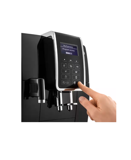 Delonghi | Coffee Maker | Dinamica ECAM 350.55 B | Pump pressure 15 bar | Built-in milk frother | Automatic | 1450 W | Black