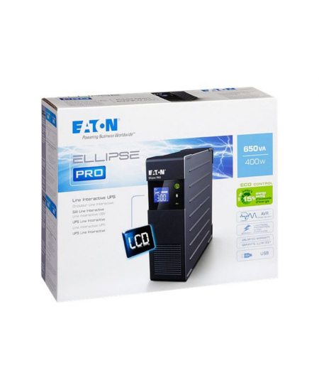 Eaton | Ellipse PRO UPS DIN | ELP1600DIN | 1600 VA | 1000 W