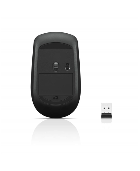 Lenovo | Wireless Mouse | 400 | Wireless mouse | Wireless | 2.4 GHz Wireless via Nano USB | Black | 1 year(s)
