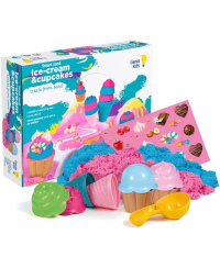 Išmanusis smėlis Genio Kids „Keksiukai ir ledai“, 1 kg