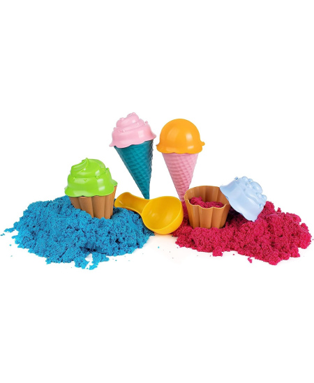 Išmanusis smėlis Genio Kids „Keksiukai ir ledai“, 1 kg