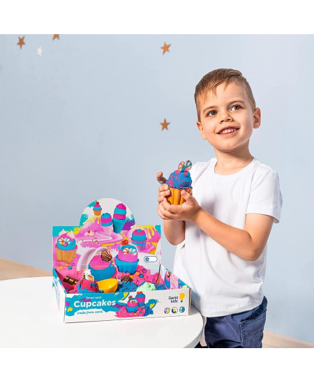 Išmanusis smėlis Genio Kids „Keksiukai ir ledai“, 1 kg