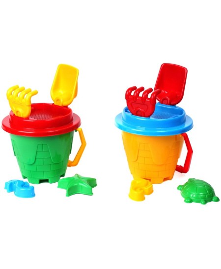 Smėlio žaislų rinkinys Pilis Technok