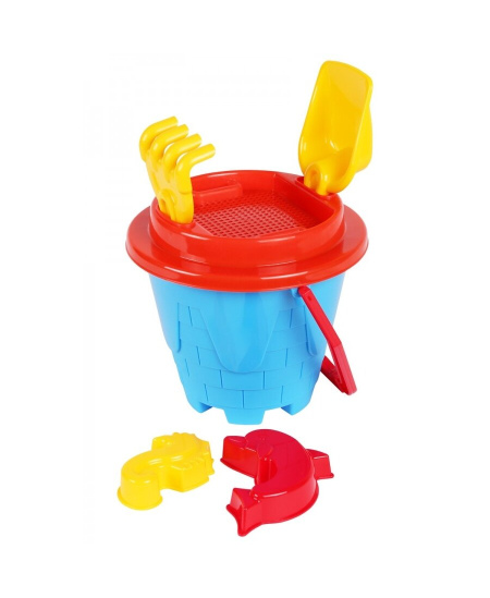 Smėlio žaislų rinkinys Pilis Technok