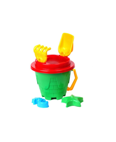 Smėlio žaislų rinkinys Pilis Technok