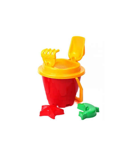 Smėlio žaislų rinkinys Pilis Technok