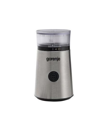 Gorenje Coffee grinder SMK150E 150 W, Coffee beans capacity 60 g, Lid safety switch, Stainless steel