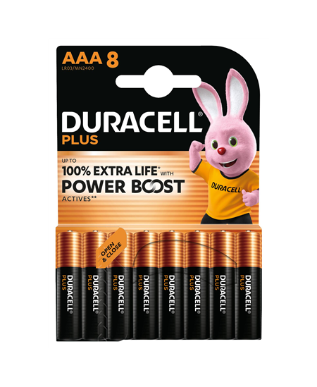 Duracell Plus Boost MN2400 BL8 | AAA | 8 pc(s)