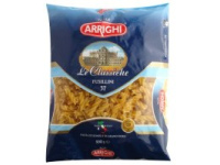 Makaronai  ARRIGHI, sraigteliai, Nr. 37, 500 g