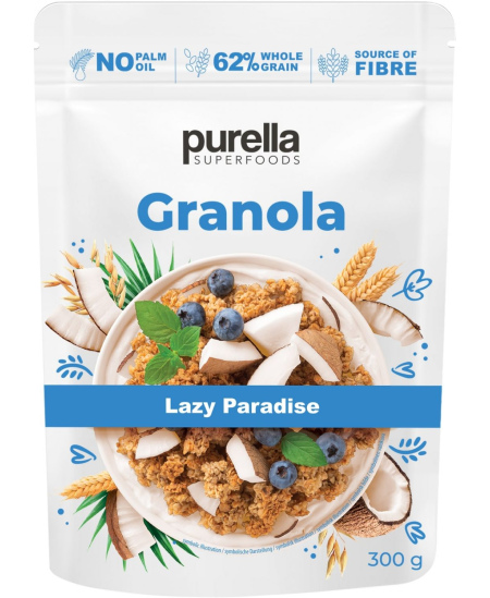 Granola PURELLA, su kokosu, 300 g