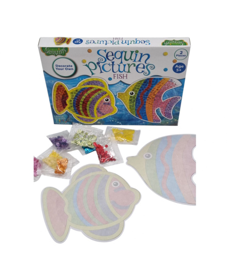 Kūrybinis rinkinis SEQUINS su blizgučiais