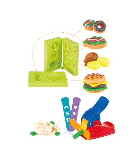 Kūrybinis modelino rinkinys Restoranas GENIO KIDS
