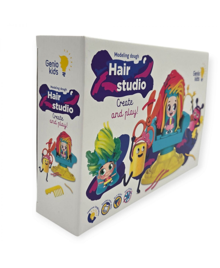 Kūrybinis modelino rinkinys Kirpykla GENIO KIDS