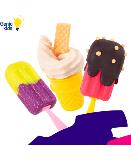 Kūrybinis modelino rinkinys Ledainė GENIO KIDS