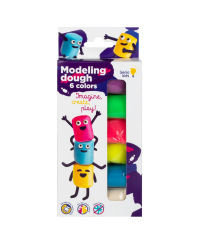 Genio KIds modelino rinkinys 6 spalvos