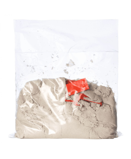 Rinkinys GENIO KIDS išmanusis smėlis su smėliadėže Big Construction, 1 kg