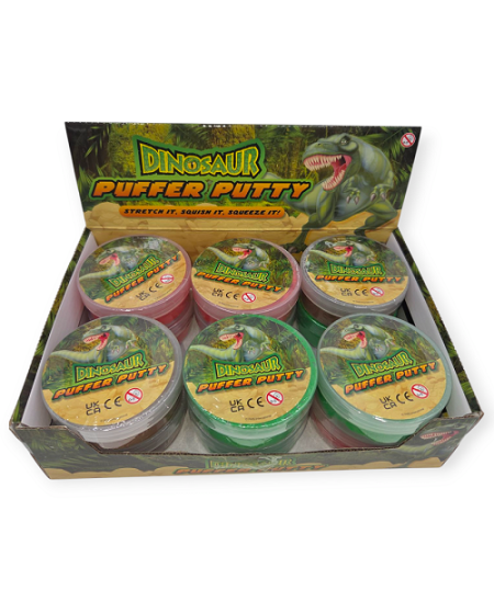 Lengva lipdymo masė Dinozaurai