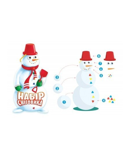 Žaidimų rinkinis Sniego senis TECHNOK, 7730