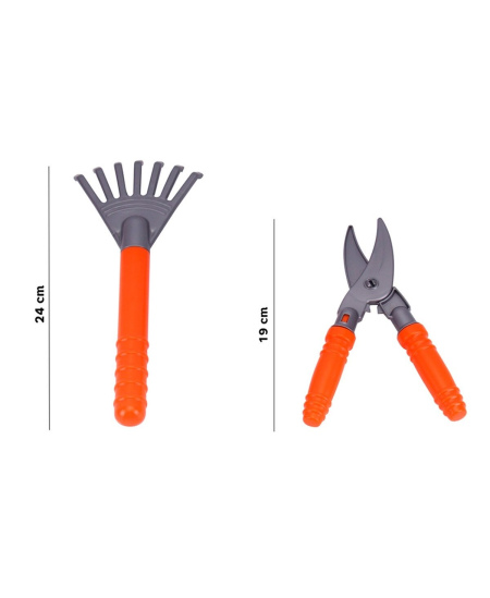 Sodininko rinkinys su įrankių dėže TECHNOK, 30 cm