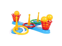 Technok žaidimas Užmesk žiedą su kamuoliukais 46.5 cm