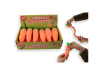 Antistresinė smėliu pripildyta  Morka 9,5 cm