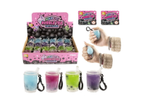 Antistresinis suspaudžiamas žaislas pakabukas Bubble Tea 6,5 cm