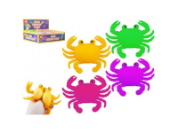 Antistresinis krabas neoninis 9 cm