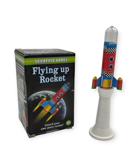 Mokomasis fizikos eksperimento rinkinis Skraidanti raketa RANOK, mini (LT)