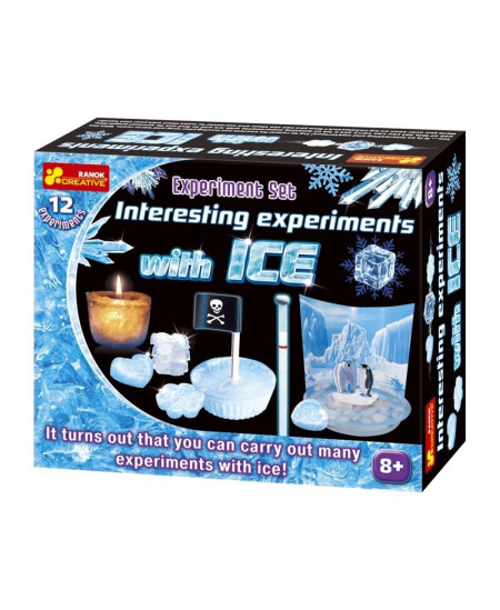 Mokomasis eksperimentų rinkinis Įdomūs eksperimentai su ledu RANOK (LT)
