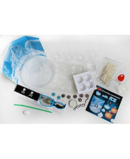 Mokomasis eksperimentų rinkinis Įdomūs eksperimentai su ledu RANOK (LT)