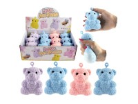 Antistresinis Meškiukas 11 cm suspaudžiamas