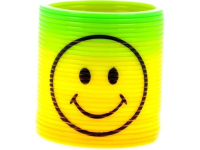 Spalvota antistresinė spyruoklė Smile 5 cm