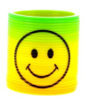 Spalvota antistresinė spyruoklė Smile, 5 cm